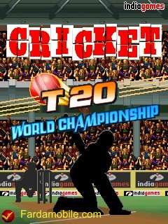 بازی موبایل جدید -Cricket T20 World Championship – جاوا